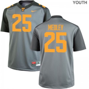 Vols Aaron Medley Limited Youth Jersey - Gray
