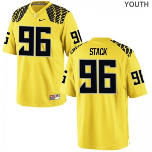 Adam Stack Oregon Jerseys Youth Limited - Gold
