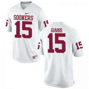 Addison Gumbs For Men Jerseys Game White OU