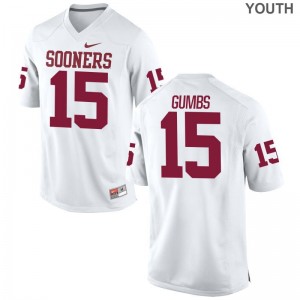 Game For Kids OU Jersey of Addison Gumbs - White