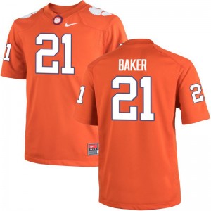 Adrian Baker Mens Jersey Clemson University Game - Orange
