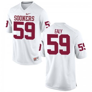 Sooners Adrian Ealy Jerseys For Men White Limited