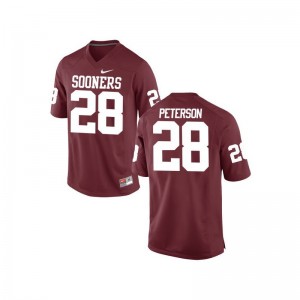 Sooners Jersey of Adrian Peterson Game For Men - Red