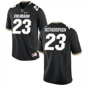 Ahkello Witherspoon Buffaloes Jerseys Game For Men - Black