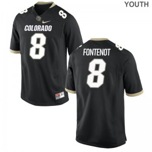Alex Fontenot UC Colorado Youth Jerseys Black Game Jerseys