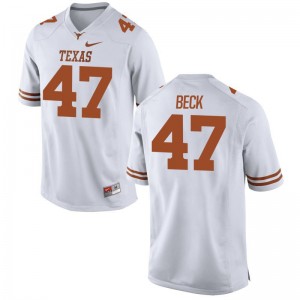 University of Texas Limited Andrew Beck Mens White Jersey