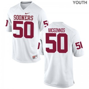 OU Sooners White Limited For Kids Arthur McGinnis Jerseys