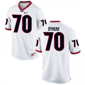 Aulden Bynum For Men Jersey Game White Georgia