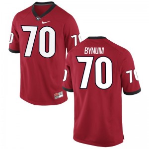 Georgia Aulden Bynum Jerseys Mens Limited - Red