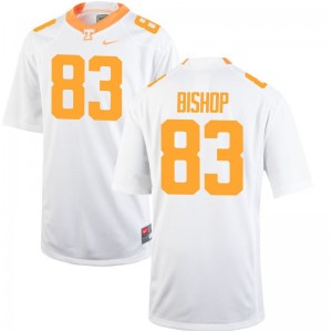 Game Tennessee BJ Bishop Men Jerseys - White