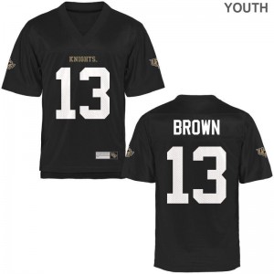 UCF Game Bryon Brown Kids Black Jersey