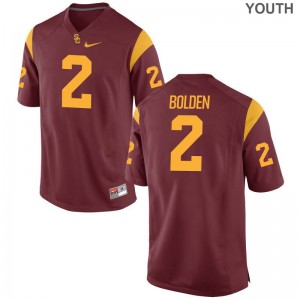 USC Bubba Bolden Game Kids Stitched Jerseys - White