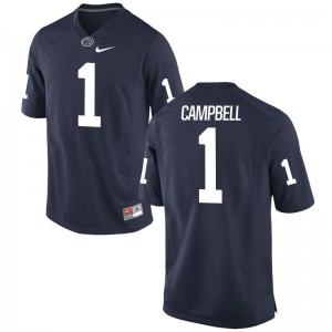 For Men Christian Campbell Jerseys Nittany Lions Navy Game