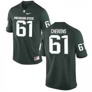 Spartans Cole Chewins Game For Men Jerseys - Green