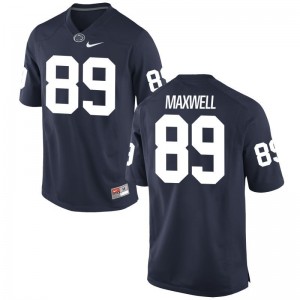 Men Colton Maxwell Jersey Navy Game Penn State Nittany Lions Jersey