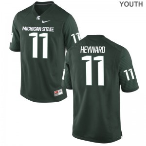 Connor Heyward Jersey Youth Michigan State Green Limited