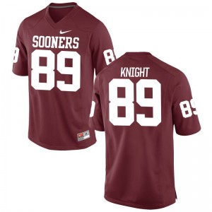 Connor Knight Youth OU Jersey Crimson Limited Embroidery Jersey