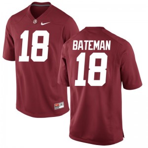 University of Alabama Limited Cooper Bateman Mens Red Jerseys