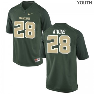 For Kids Game Miami Jersey of Crispian Atkins - Green