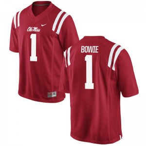 D.D. Bowie Mens Jersey Game Ole Miss - Red