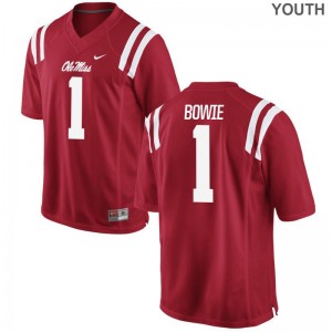 D.D. Bowie Rebels Jerseys Youth Game - Red