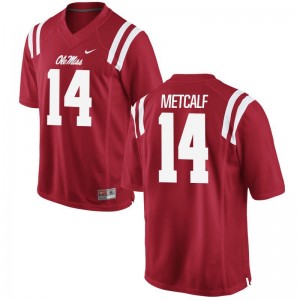 D.K. Metcalf For Men Jerseys Limited Rebels - Red
