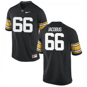 Dalles Jacobus Iowa Jerseys Mens Limited Black Embroidery
