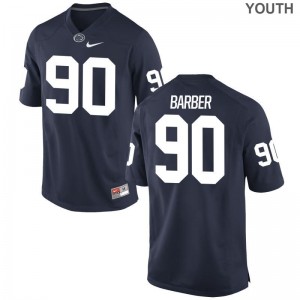 Damion Barber Nittany Lions Jersey Game Navy Kids