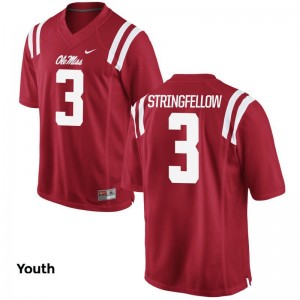 Limited Damore'ea Stringfellow Jerseys Ole Miss For Kids Red