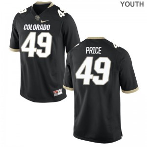 Colorado Game Davis Price Kids Black Jersey