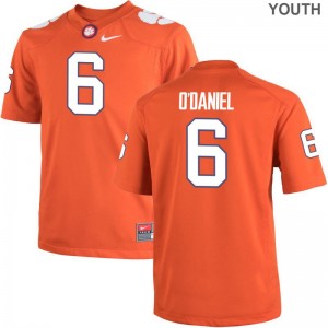 CFP Champs Dorian O'Daniel Jerseys Youth(Kids) Game Orange Jerseys