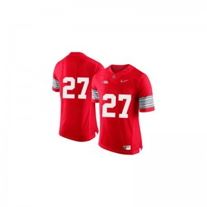 Eddie George Mens Jerseys Red Diamond Quest Patch Limited Ohio State