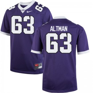 Texas Christian Garrett Altman Limited Men Jerseys - Purple