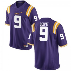 Louisiana State Tigers Grant Delpit Limited For Men Jersey - Purple