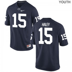 Penn State Grant Haley Jerseys Youth(Kids) Limited Navy
