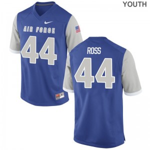 For Kids Game Air Force Jerseys Grant Ross - Royal