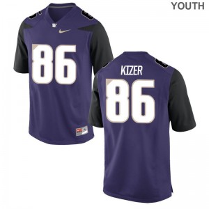 University of Washington Jacob Kizer Jerseys Kids Limited - Purple