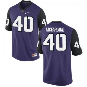 James McFarland Texas Christian Jersey Limited For Men Jersey - Purple Black