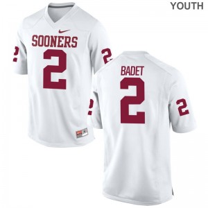 Game Jeff Badet Jersey Sooners White For Kids