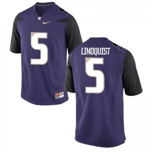 Limited University of Washington Jeff Lindquist For Men Purple Jersey