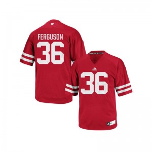 Wisconsin Joe Ferguson Jersey Authentic Mens - Red