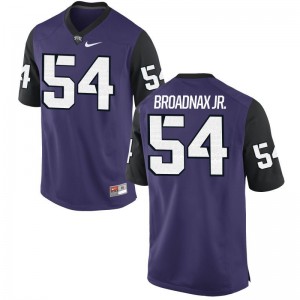 Texas Christian Joseph Broadnax Jr. For Men Game Jerseys - Purple Black