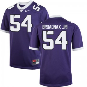 Joseph Broadnax Jr. For Men Jersey Game Horned Frogs - Purple
