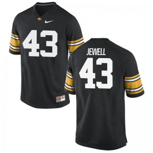 Iowa Josey Jewell Mens Game Jersey Black