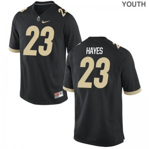 Purdue Boilermakers Josh Hayes Limited Youth(Kids) University Jersey - Black