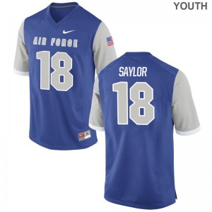 Royal Justin Saylor Jersey Air Force Falcons Limited For Kids