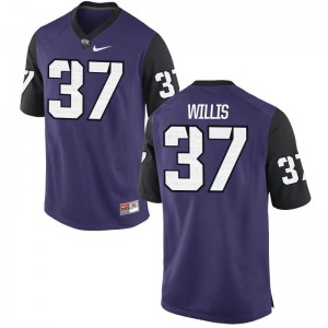 Kade Willis Jerseys For Men Texas Christian Limited - Purple Black