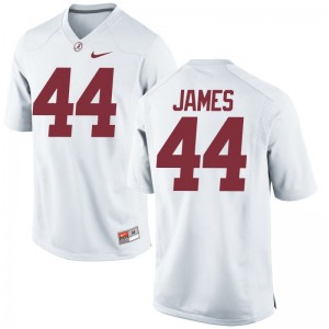 University of Alabama Jersey Kedrick James Game For Men - White