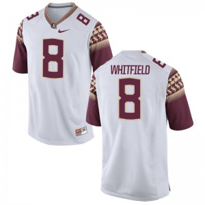 Florida State Kermit Whitfield Limited Youth(Kids) College Jerseys - White