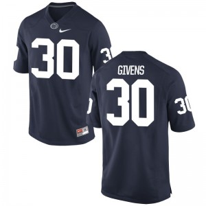 Kevin Givens Penn State Nittany Lions Jerseys Navy Men Game